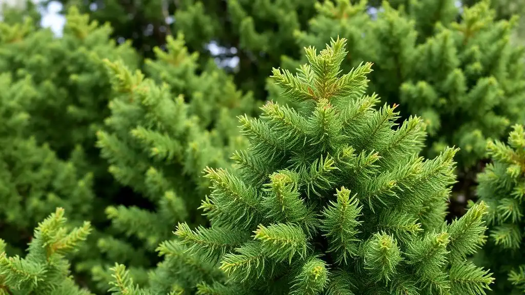 A picture of a techny thuja